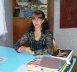 Соснина Наташа проводит урок русского языка